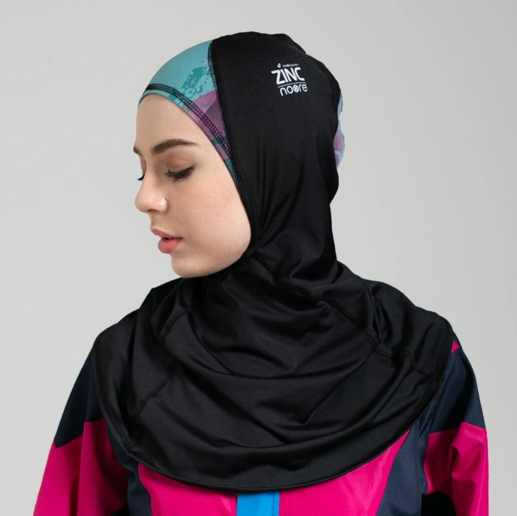 bahan kerudung sport